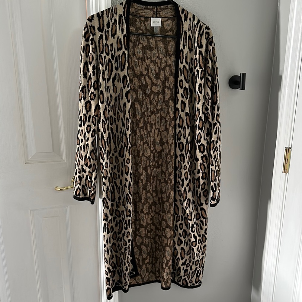Leopard cardigan